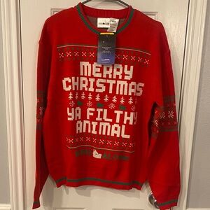 Christmas Adult Sweater -Home Alone' Theme